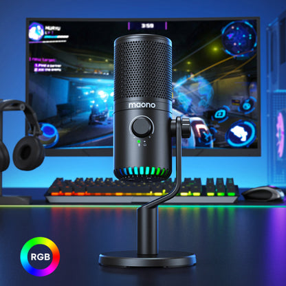 Gaming Microphone for Streaming, Noise Cancelling