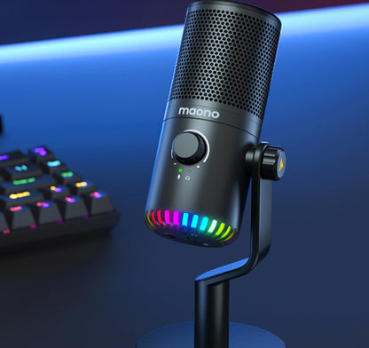 Gaming Microphone for Streaming, Noise Cancelling