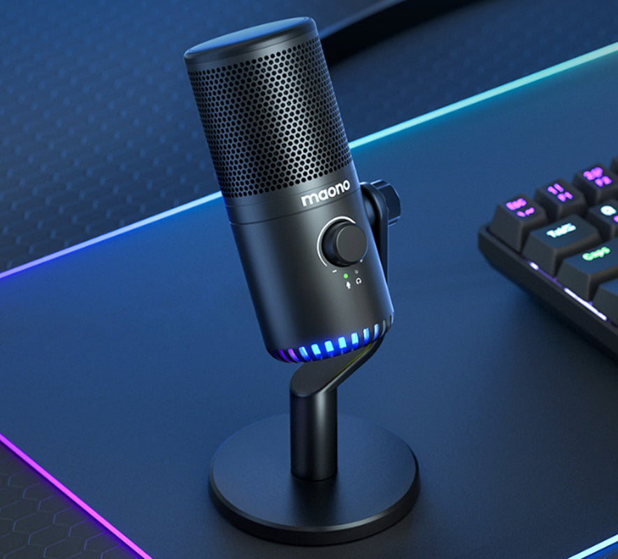 Gaming Microphone for Streaming, Noise Cancelling