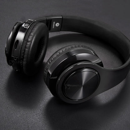 LUXMO Foldable Wireless Noise Cancelling Headphones with Mic