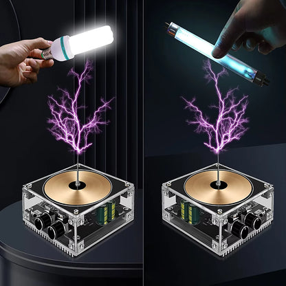 Multi-Function Tesla Music Tesla Coil Speaker with Wireless Transmission Lighting
