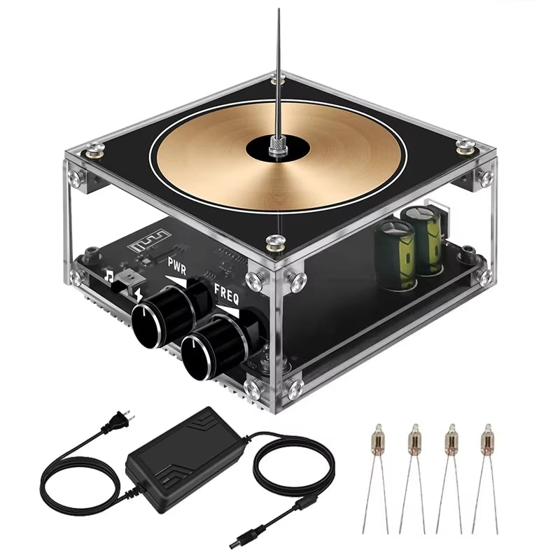 Multi-Function Tesla Music Tesla Coil Speaker with Wireless Transmission Lighting