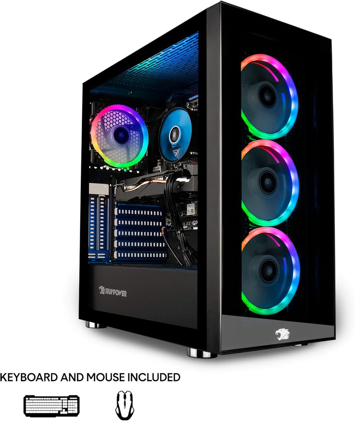  Element MR (Intel I7-11700F 2.5Ghz,Nvidia Geforce GTX 1660 6GB, 16GB DDR4, 240GB SSD, 1TB HDD, Wifi Ready, Windows) Pro Gaming Desktop ready to play