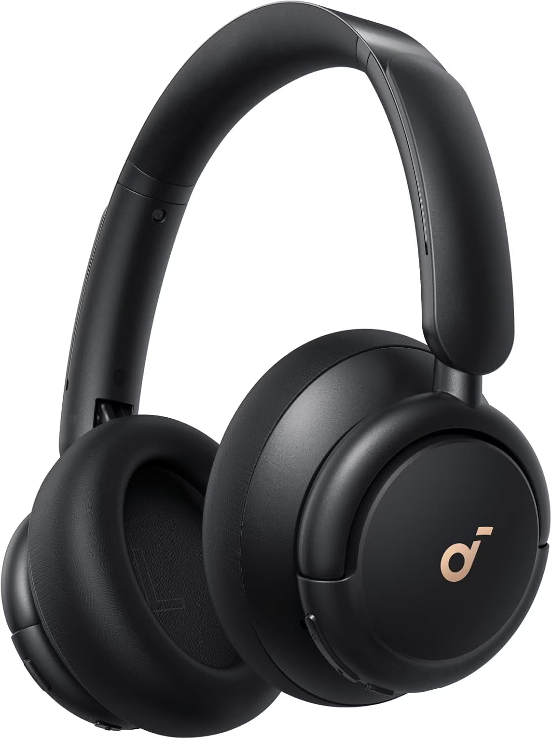 Q30 Hybrid Active Noise Cancelling Over-Ear Bluetooth Headphones, 50H Playtime, Hi-Res Audio, Custom EQ, Multipoint, Black